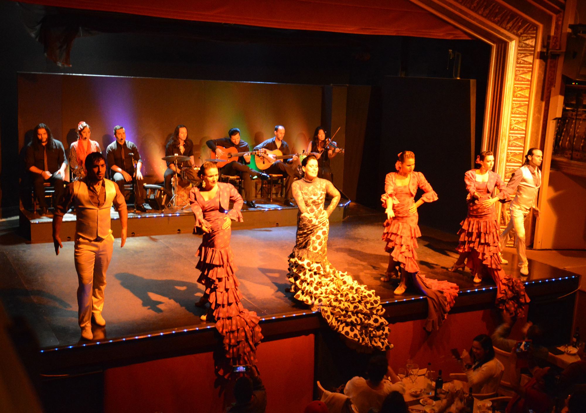 show Espectáculo palacio Flamenco en barcelona